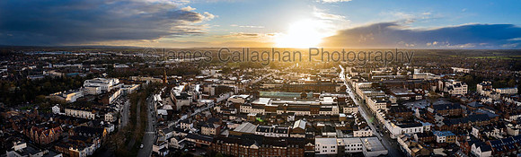 Leamington Spa Town Centre Aerial_0867-Pano